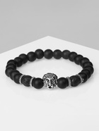 Браслет унисекс «Лава», лев, d=7 см, чёрный с серебром 2505381