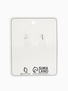 Серьги со стразами «Радужный день» кубик, МИКС  (артикул 2531478)  большой выбор товаров оптом и в розницу по низким ценам с доставкой