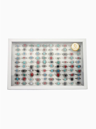 Кольцо «Натурель» Артемида, размер МИКС, цвет МИКС