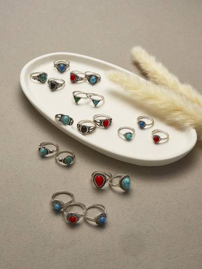 Кольцо «Натурель» Артемида, размер МИКС, цвет МИКС