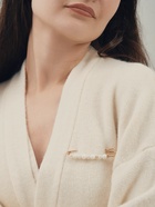 Булавка «Жемчужная дорожка», 7.3 см, белая в золоте - Фото 2