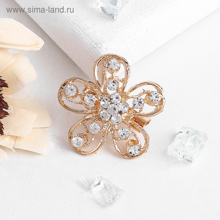 Брошь «Цветок» ромашки, цвет МИКС - Фото 1