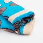 Носки детские махровые, цвет бирюзовый, размер 12-14 - Фото 3