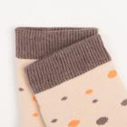 Носки детские махровые, цвет светло-бежевый, размер 14-16 - Фото 2