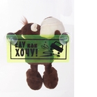 Мягкая игрушка-присоска "Еду как хочу!", обезьянка - Фото 1