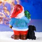 Фигура «Дед мороз с елкой», с блестками, 37 см - Фото 6