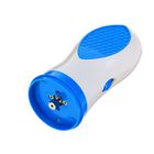 Аппарат для педикюра Luazon, 2 насадки, 4хАА, бело-синий - Фото 2