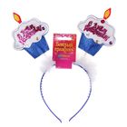 Карнавальный ободок «Торт свеча», цвета МИКС - Фото 1