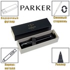 Ручка роллер Parker IM Core Black CT F, корпус чёрный глянцевый/ хром, чёрные чернила - Фото 1