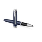 Ручка роллер Parker IM Core Matte Blue CT F, корпус синий матовый/ хром, чёрные чернила - Фото 4
