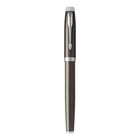 Ручка роллер Parker IM Core Dark Espresso CT F, корпус тёмно-коричневый матовый/ хром, чёрные чернила - Фото 4
