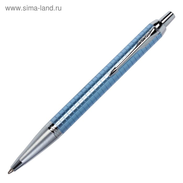 Ручка шариковая Parker IM Premium Blue CT M, корпус синий глянцевый/ хром, синие чернила (1931691) - Фото 1