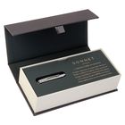 Ручка шариковая Parker Sonnet Core Slim Stainless Steel CT M, корпус серебристый матовый, чёрные чернила (1931513) - Фото 3