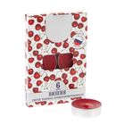 Набор свечей ароматических чайных «Вишня», 6 шт.  (артикул 2742348)  большой выбор товаров оптом и в розницу по низким ценам с доставкой