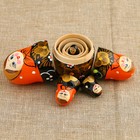 Матрёшка «Инна», оранжевый платок, 5 кукольная, 10,5 см - Фото 4