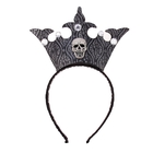 Карнавальный ободок "Корона с черепом", цвета МИКС - Фото 3