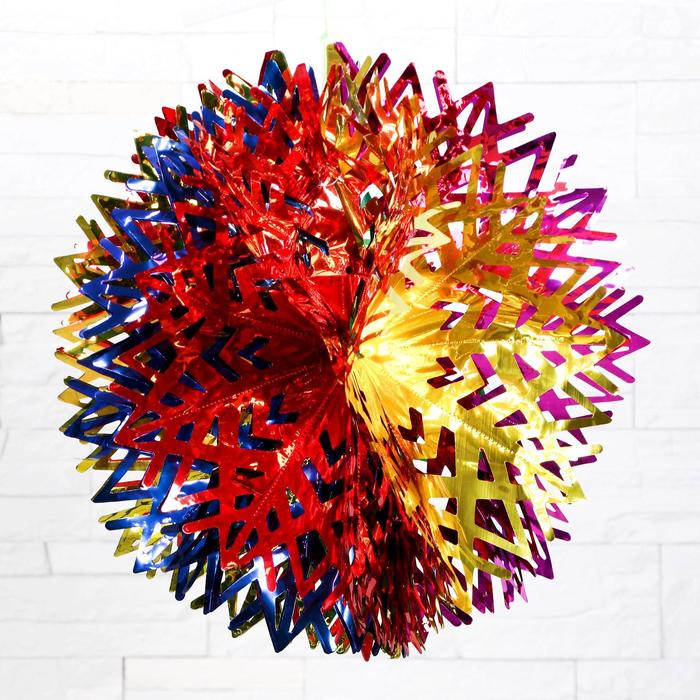 Шар фольгированный «Резьба» d=40 см - Фото 1