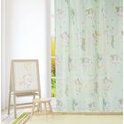 Тюль "Этель" 250х270 см Весёлый зайчик без утяжелителя, 100% п/э - Фото 1