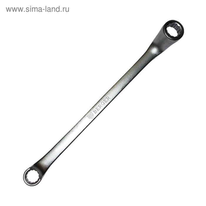 Ключ гнуто-накидной BERGER, 17×19 мм