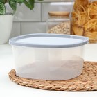 Контейнер для продуктов с мерной шкалой SparkPlast BioFresh, 2.65 л, прозрачный, пластик, крышка МИКС - Фото 1