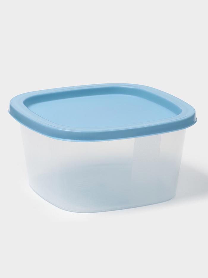 Контейнер пищевой SparkPlast BioFresh, 500 мл, пластик, прозрачный, крышка микс - Фото 1