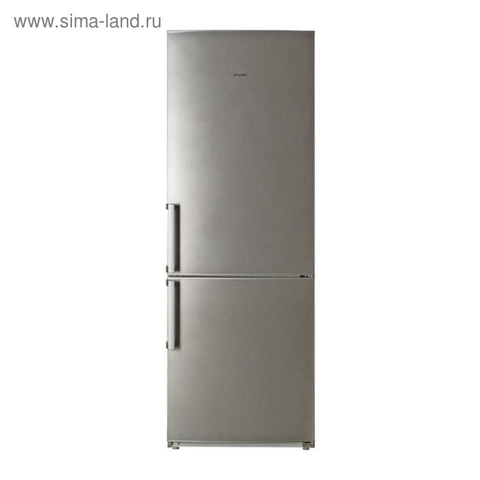 Холодильник "Атлант" ХМ 6224-180, двухкамерный, класс А+, серебристый - Фото 1