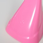 Лампа настольная "Рупор" розовый 2W LED (сенс.кнопка, АКБ, USB) 8х8,5х41 см - Фото 7