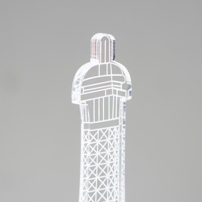 Светильник "Эйфелева башня" от сети 9,5x10x21 см RISALUX - фото 1889221625