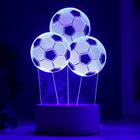 Светильник «Три мяча» от сети 9.5×11.5×20 см RISALUX - Фото 4