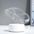 Светильник «Авто» LED 3 режима белый от сети 10.5×13×20.5 см RISALUX - Фото 2