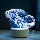 Светильник «Авто» LED 3 режима белый от сети 10.5×13×20.5 см RISALUX - Фото 4