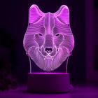 Светильник «Волк» от сети 9.5×11.5×20 см - Фото 5