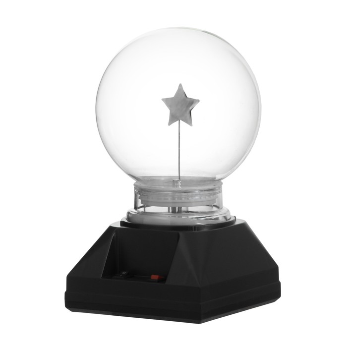 Светильник плазменный шар "Звезда" (от сети 220V) 13x12x20 см RISALUX - фото 1908332752
