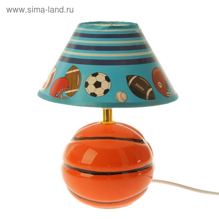 Лампа настольная "Для баскетболиста" МИКС 1x40W E14 20x20x26 см - Фото 1