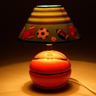 Лампа настольная "Для баскетболиста" МИКС 1x40W E14 20x20x26 см - Фото 2