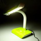 Лампа настольная LED 5Вт "Узоры" нежная зелень 40х30х15 см - Фото 2