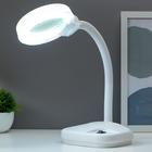 Лампа-лупа для творчества, от сети 220В белый 52х17х14 см - Фото 2