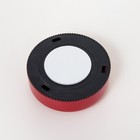 Ночник-пушлайт "Круг" 3 диода, 3ААА красный 2,5х6,5х6,5 см RISALUX - Фото 5