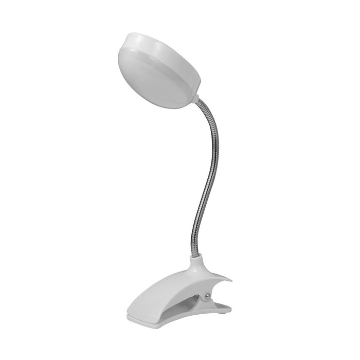 Лампа для чтения на прищепке LED 5 диодов "Мини" 28х8,5х5 см RISALUX - фото 1906875394