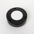 Ночник - пушлайт RISALUX «Круг», 4 диода, от батареек 3хААА, чёрный, 2.5×6.5×6.5 см - Фото 5