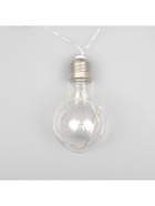 Гирлянда «Нить» 3 м с насадками «Лампочки», IP20, серебристая нить, 100 LED, свечение синее, 3.5 В - Фото 7