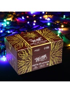 Гирлянда «Нить» 10 м, IP44, УМС, тёмная нить, 72 SMD-LED, свечение мульти, 220 В 2354096 - фото 319933241
