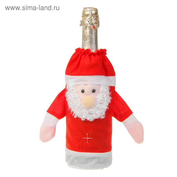 Прикол одежда на бутылку «Дед мороз» - Фото 1