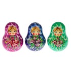 Неваляшка «Матрёшка», 9 см, микс - Фото 3