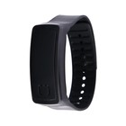 Часы наручные, электронные "Блик", ремешок силикон, циферблат 5 х 2 см, черные - Фото 2