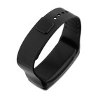 Часы наручные, электронные "Блик", ремешок силикон, циферблат 5 х 2 см, черные - Фото 4