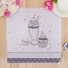 Салфетка на стол "Радуйся жизни" 30*30 см, 100% п/э, оксфорд 420 г/м2 - Фото 1