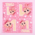 Салфетки бумажные «1 годик», 25×25 см, набор 20 шт. - Фото 4