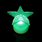 Свеча светодиодная «Звезда», переливается разными цветами - Фото 2