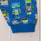 Пижама для мальчика, рост 86 см, цвет синий - Фото 4